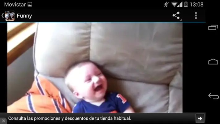 Videos graciosos para whatsapp android App screenshot 0